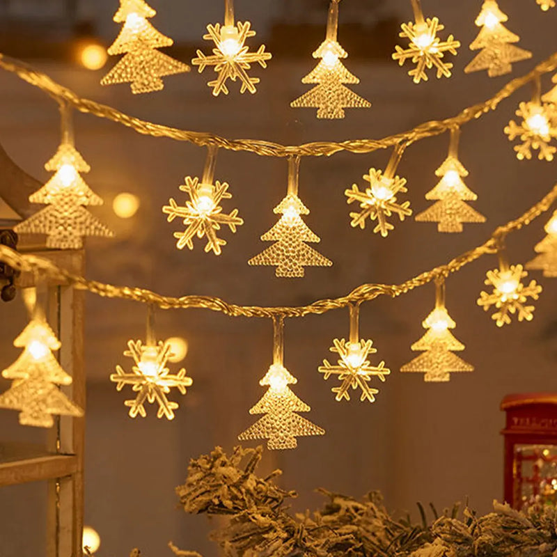 Floco de neve led luz decoração de natal para ser  casa pendurado como decoração da árvore de natal 2024