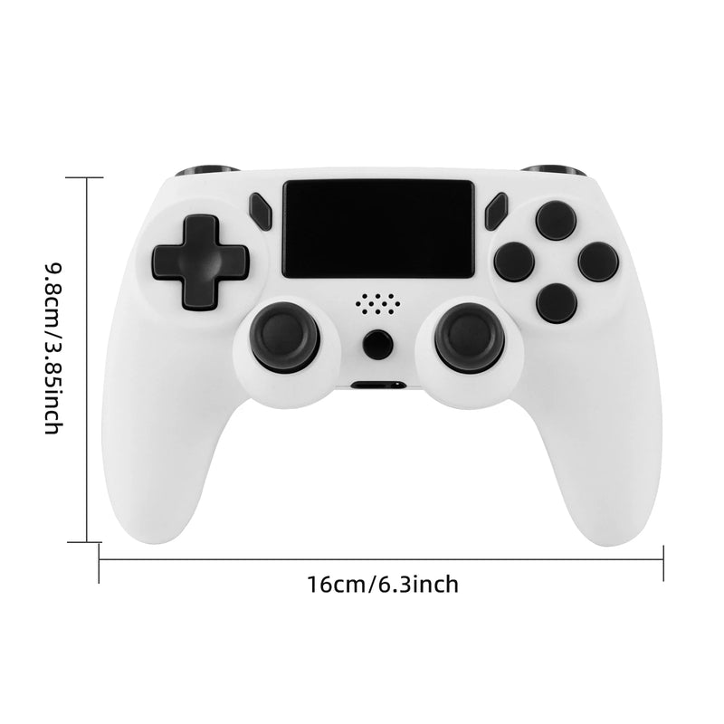 GAMINJA Wireless Gamepad With 6-axis Gyroscope PC Joystick touchpad Dual Vibration For PS4 PS3 PC Multi-function Controller