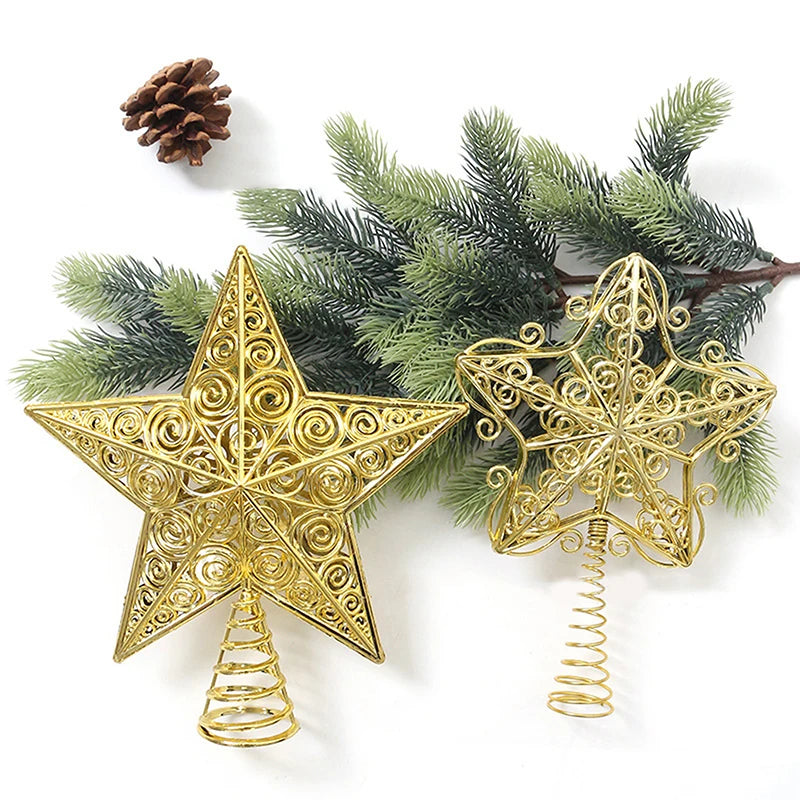 Estrela de Natal para decoração em árvore Natalina.